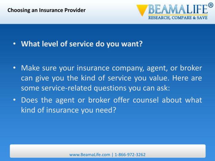 How can I choose the best insurance provider for my needs?